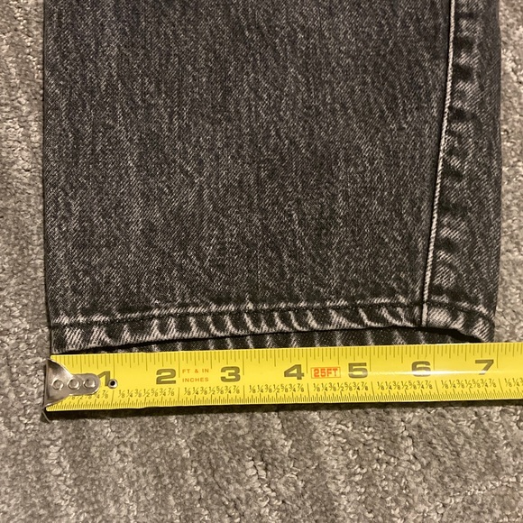 Gap Barrel Jean High Rise in Washed Black Denim 28/6P / Style 600210 - Picture 11 of 11